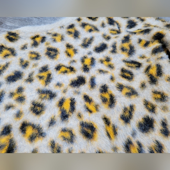 Cheetah Forever 21 Button Up Sweater - Picture 6 of 6